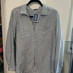 Oversized Striped Shirt